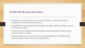 Pada usaha membina keharmonian dan mengurangkan ket. Di Akhir Bab 10 Pelajar Akan Dapat Ppt Download