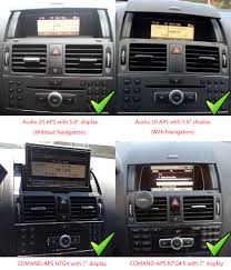 The big, optional screen is included in a $2,690 multimedia package and is part of mercedes' comand — short for cockpit management and data — system made up of navigation, cd/dvd drive, the. Mercedes Benz C Class 2007 2014 W204 With Ntg4 Radio Upgrade