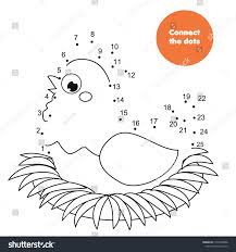 Connect the dots for kids. Connect The Dots Children Educational Game Dot To Dot By Numbers For Kids Animals Theme Works Numbers For Kids Educational Games For Kids Toddler Activities