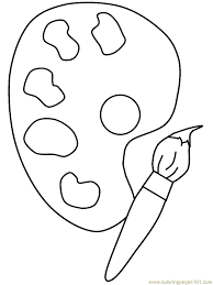 Free printable paintbrush coloring pages and download free paintbrush coloring pages along with coloring pages for other activities and coloring sheets. Paintbrush2 Coloring Page For Kids Free Back To School Printable Coloring Pages Online For Kids Coloringpages101 Com Coloring Pages For Kids