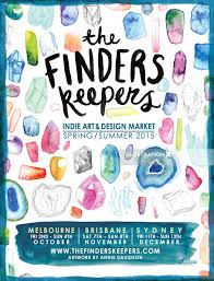 Finders Keepers Market Advertising Poster Design Poster Design Whimsical Artwork Market Design