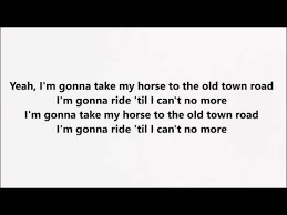 Lil Nas X Ft Billy Ray Cyrus Old Town Road Lyrics Youtube New Hip Hop Songs Billy Ray Cyrus Hip Hop Songs