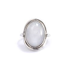 Pierre de lune is at pierre de lune. Bague En Argent Pierre De Lune Ovale