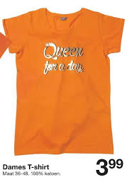 Krijgen oranjevrouwen nu een uitzwaaiduel in de arena of kuip? Dames T Shirt Oranje Aanbieding Bij Zeeman