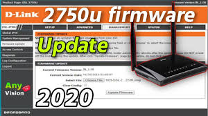 D Link Dsl 2750u Latest Firmware Update And Download 2020 Dlink A Good Wireless Router Youtube