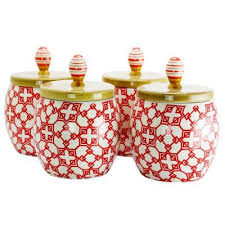 Target / household essentials / red kitchen canisters ceramic (285). Red Kitchen Canisters Food Storage The Home Depot