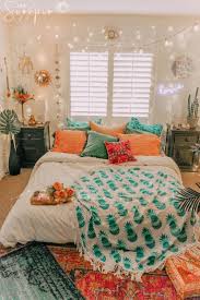 Round Mandala Pineapple Turquoise Blue Tapestry Bedroominspo In 2020 College Bedroom Apartment Romantic Bedroom Decor Small Room Bedroom