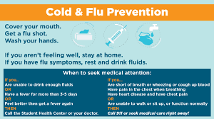 cold flu prevention center for health education wellness