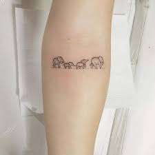 Fil Ailesi Dovme Modeli Aile Dovmeleri Dovme Inspiration Tattoos