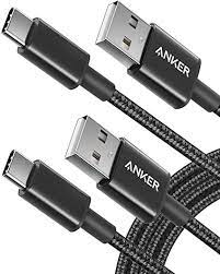 Usb type c cable, anker powerline+ usb c to usb 3.0 cable (3ft). Anker Usb C Kabel Typ C Kabel 1 8 M Nylon Type C Amazon De Elektronik