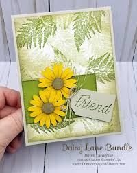 A handmade card is such a thoughtful way to say hi or thank you. putting a little bit of time and effort into making a card from scratch makes a big impact for the card receiver. Vintage Style Daisy Lane Card 3 Ways To Sponge Dostamping With Dawn Stampin Up Demonstrator