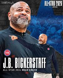 J.B. Bickerstaff will officially be a head coach for the 2026 NBA All-Star  Game! ⭐️