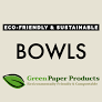 Microwavable paper bowl from greenpaperproducts.com