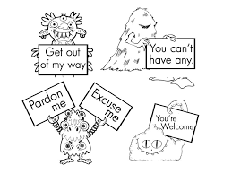 Dltk's crafts for kids free. 8 Best Preschool Manners Coloring Pages Printable Printablee Com