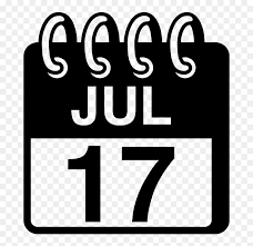 Spiral Calendar Emoji Clipart July Calendar Vector Png Transparent Png Vhv
