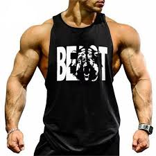 Gym Men Workout Bodybuilding Tank Tops Clothing Fitness Sleeveless Muscle Fit Ebay In 2020 Gym Tank Tops Men Tank Man Gym Tank Tops