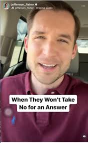 How to Respond If Someone Says I Dont Take No for An Answer