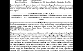 Tidak menutup kemungkinan jika dalam waktu waktu tertentu kita pernah 2. Contoh Surat Kuasa Tergugat Tata Usaha Negara Contoh Surat Cute766