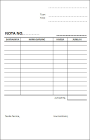 Maybe you would like to learn more about one of these? Contoh Nota Kontan Kosong Pijat Ulu