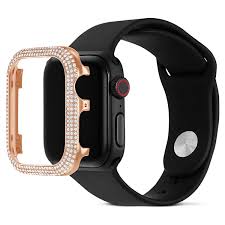 However, they should not be used for scuba diving. Sparkling Gehauserahmen Passend Zur Apple Watch 40 Mm Rosefarben Swarovski Com