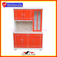 60 model rak piring minimalis modern dan klasik. Rak Piring Kayu Blockthick Minimalis 3 Pintu Model Gendong Lemari Dapur Lemari Sayur Shopee Indonesia