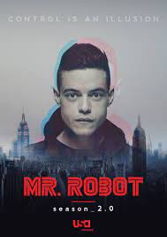 Mr Robot Season 2 0 Control Is An Illusion Posterspy Mr Robot Poster Robot Series Robot