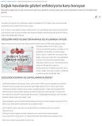 prof dr banu cosar in gozun mikrop kapmasina karsi uyarida bulundugu yazilarini okumak icin lutfen tiklayiniz https www facebook com pe bilgi saglik okul
