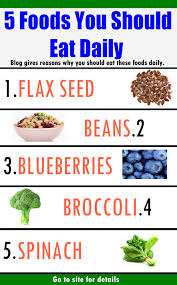 5 Foods You Should Eat Daily The Healthy Way To Eat For The New Year Food Eat Cancer Fighting Foods