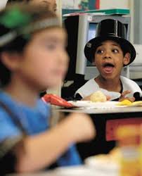 Local students celebrate Thanksgiving with plays and feasts