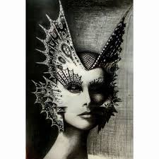 The art of creating faces can be endlessly interesting.