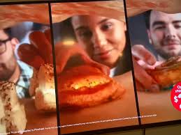 Doordash Dennys sandwich with bite taken out