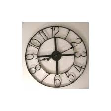 Jardin D Ulysse Horloge Moderne Ronde Facto En Metal 63 Cm Comparer Avec Touslesprix Com