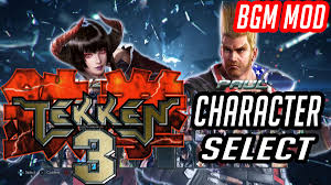 Converted from the arcade to the playstation, tekken 3 ran on the technology called the system 12 board. Tekken 3 Character Select Bgm Mod By Dombilimaymun On Deviantart
