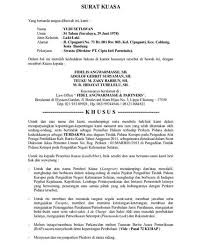 Dengan kata lain, surat ini . Surat Kuasa Khusus Ini Tip Dalam Membuatnya Kumparan Com