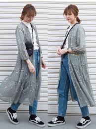 プチプラのあや ユニクロのワンピース ドレスを使ったコーディネート wear 花柄 ワンピース コーデ ファッション ワンピース コーデ