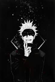 Sorry your screen resolution is not available for this wallpaper. Jujutsu Kaisen Gojo Satoru Bw Anime Poster Design In 2021 Black And White Posters Black And White Anime Manga Black And White Anime Art