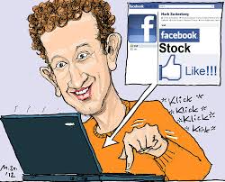 Cartoon: Facebook Stock (medium) by MarkusSzy tagged zuckerberg,<b>mark,stock</b>, - facebook_stock_1686445