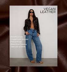 Edgy, sharp, and effortlessly cool, The Ebony Edge vegan leather jacket  that speaks for itself 🤎 Shop now at www.rawxwear.com #RAWXwear  #ElevatedStyle #UnfilteredCool