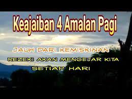 Ini Amalan Pembuka Pintu Rezeki Di Pagi Hari Lakukanlah Dengan Baik Amal Pintu Pagi