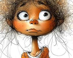 Student Groovy Female Cartoon Line Art Illustration Color Bundle 3 30  Digital Ai Line Art PNG-SVG (digital Download)