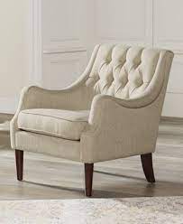 Furniture Glenis Tufted Accent Chair Reviews Chairs Furniture Macy S In 2021 Lounge Chairs Living Room Tufted Accent Chair Accent Chairs
