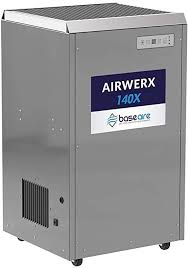 baseaire airwerx140x whole house dehumidifier removal 140 pints at aham with cetl listed basement deh dehumidifier basement locker storage changing wall color