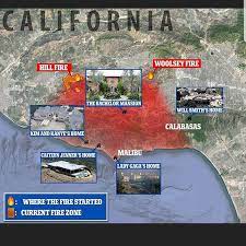California On Fire Pray Malibu Homes California Wildfires Celebrity Houses