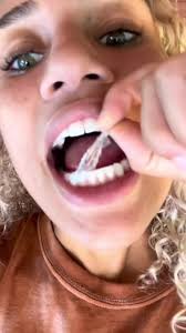 the satisfying peel @Lumineux #lumineux #teethtok #beautytok