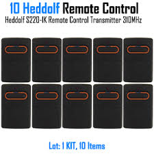 Every garage remote has a radio transmitter in it, while the garage door the radio transmitter requires a certain amount of power to send its signal at full strength, which is the point at which the. Heddolf S220 1ka 310mhz One Button Garage Door Transmitter