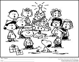 Charlie brown and snoopy christmas coloring. Charlie Brown Christmas Coloring Book High Quality Coloring Pages Coloring Home