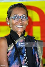 Portrait of Bibi Russell, fashion designer and former international... News  Photo