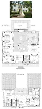 Gorgeous French Villa Plan I Fell In Love With This Plan It S My New Dream House Even Though It S Courtyard House Plans French House Plans New House Plans