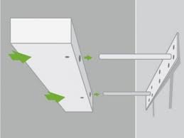 Comment Fixer Etagere Murale Fixation Invisible Concrete Waarin De Oppervlak Geworden Zorgvuldig Geplaatst Met Verschillende Vormen Maten En Sti Rumah Minimalis