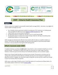 Maybe you would like to learn more about one of these? Ohip Ontario Health Insurance Plan Centralwesthealthline Ca